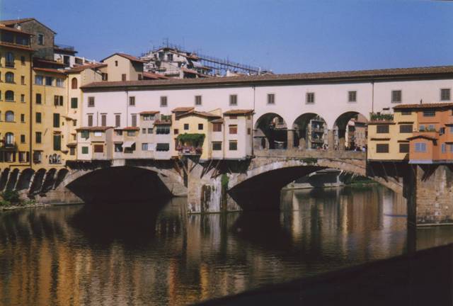Ponte vecchio sur l'Arno
