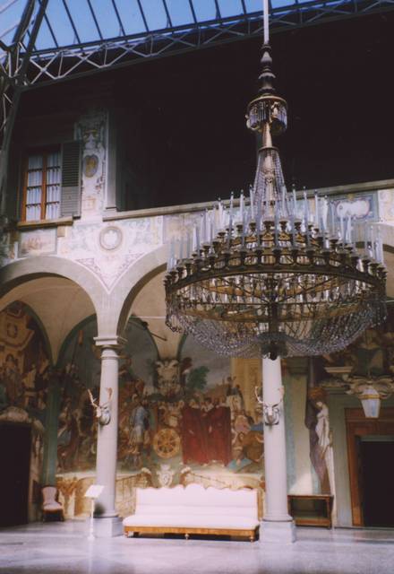 Villaa Petraia : fresques