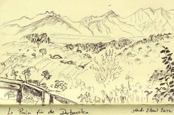 le Pirin vu de Kasha Vassil