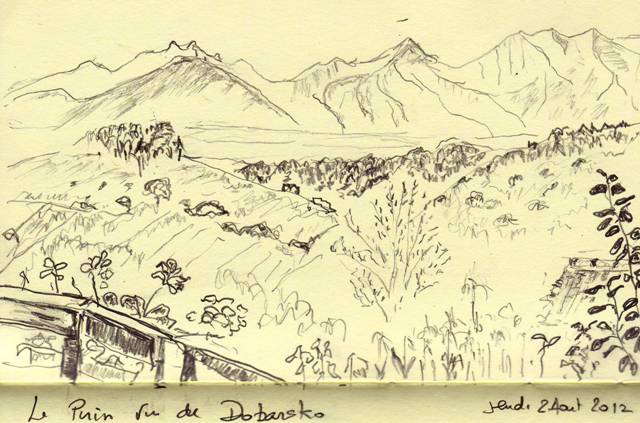 le Pirin vu de Kasha Vassil