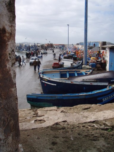 Essaouira les barques du port