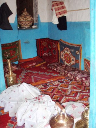 Salon de la maison traditionnelle