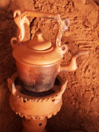 bouilloire en poterie