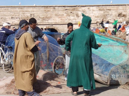 Essaouira burnous et filets