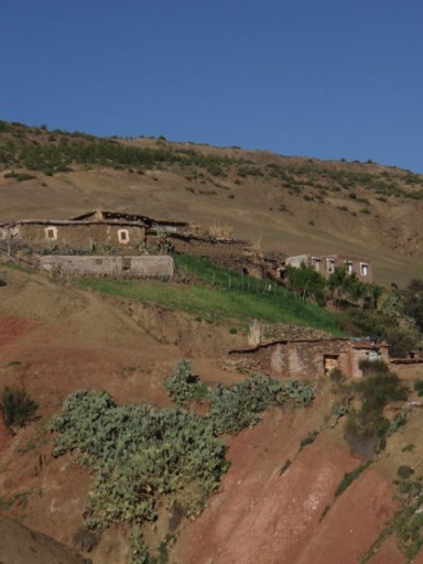 Promenade du matin sur les hauteurs d'Asni