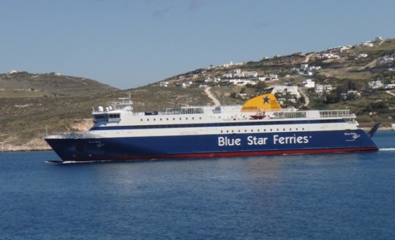 Blue Star Paros, notre navire
