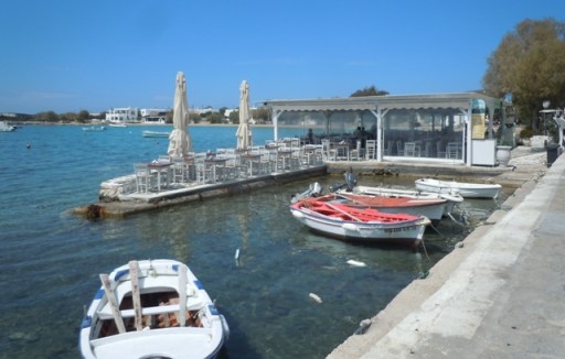 Alyki: nous nous promettons de revenir déjeuner ici!