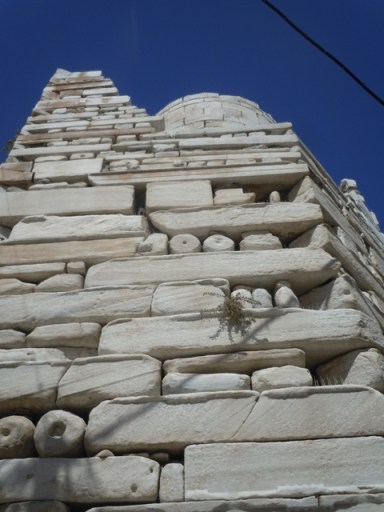 le kastro : les Vénitiens n'ont pas hésité à tronçonner les colonnes