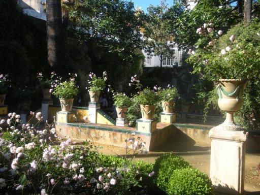 le jardin magique de la casa de pilatos