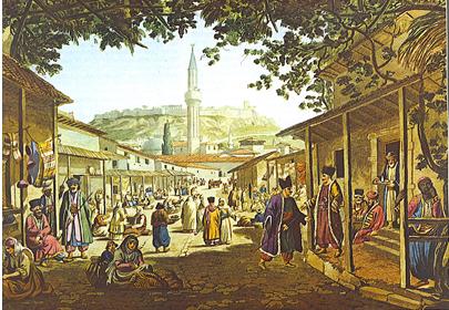 Evleya marché d'Athènes