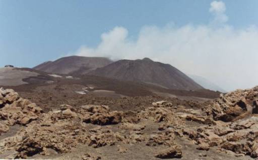 Etna en éruption