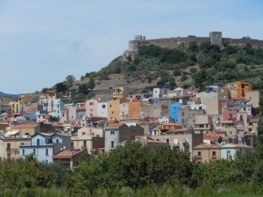 Bosa et son chateau