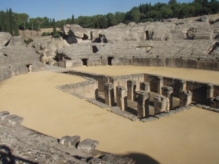 Italica - Andalousie - ville de la naissance d'Hadrien