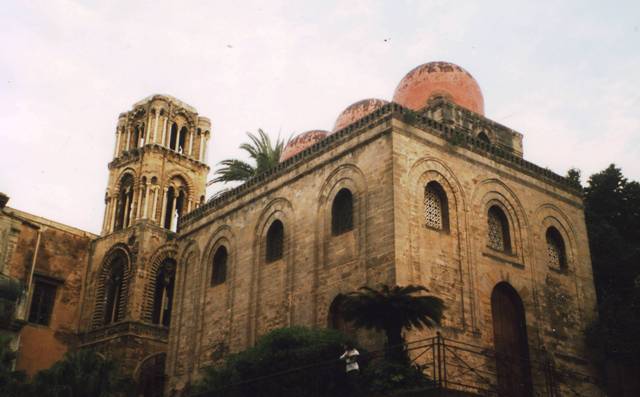 San Cataldo et la Martorana avec son campanile normand