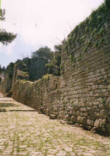 les murailles d'Erice