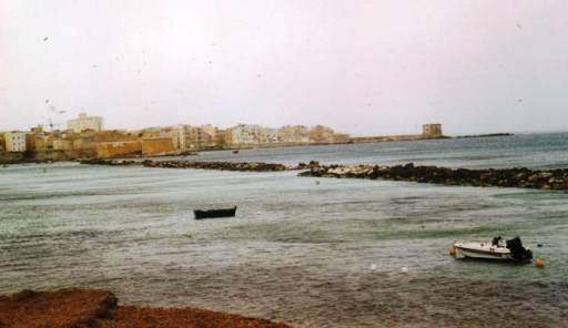 Trapani, par temps gris