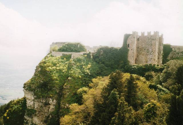 Erice : château normand