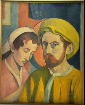 EmileBernardPortraitdelartisteauturbanjaune