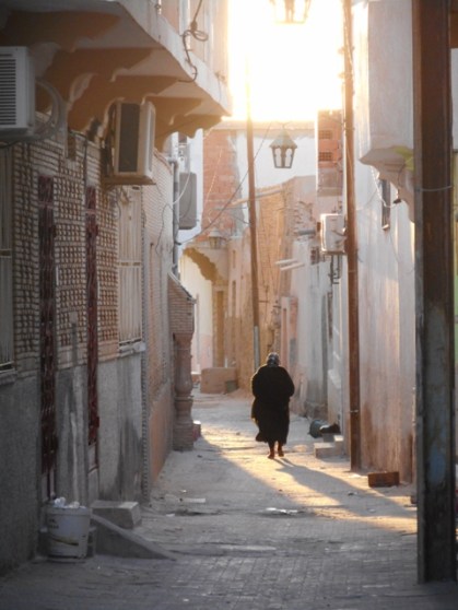 rue dans la médina de Tozeur