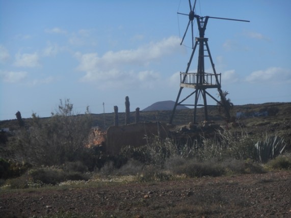 éolienne près d'Antigua