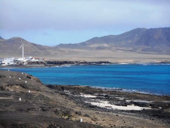 pointe de Jandia : côté abrité : turquoise