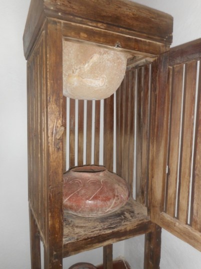 Pour filtrer l'eau de la citerne