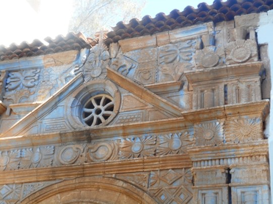 Pajara détail du porche