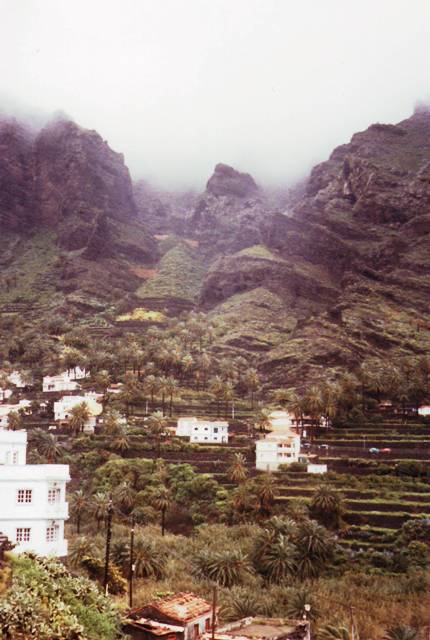 Valle gran rey sous les nuages