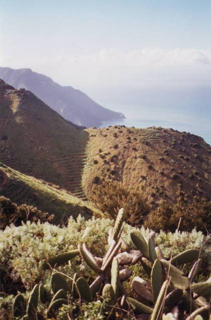 retour du soleil entre Vallehermoso et Agulo