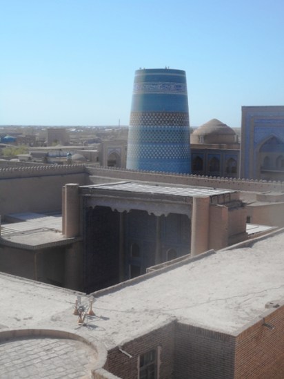 La citadelle Ark vue dees terrasses