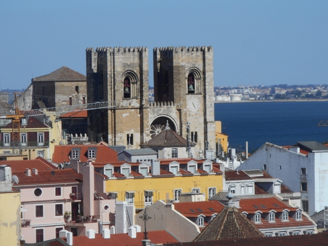 la Sé cathédrale de Lisbonne 