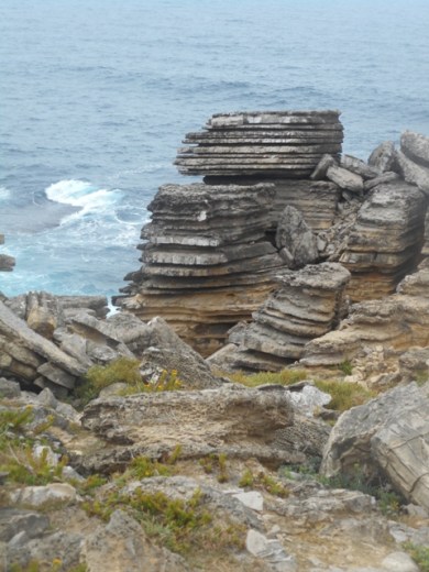 Peniché : les rochers étrange de Ca