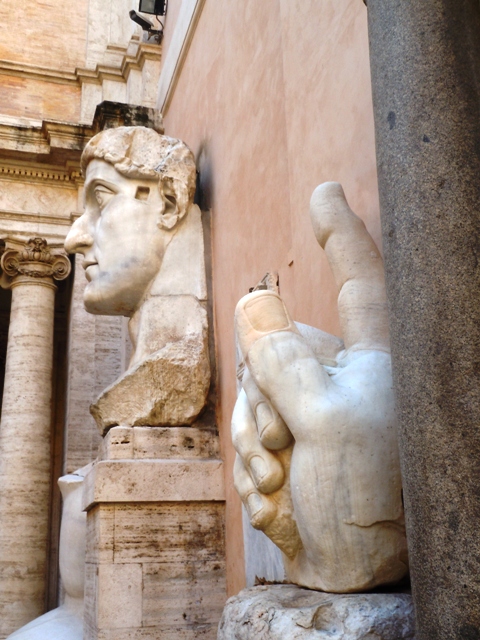 Statue géante de Constantin