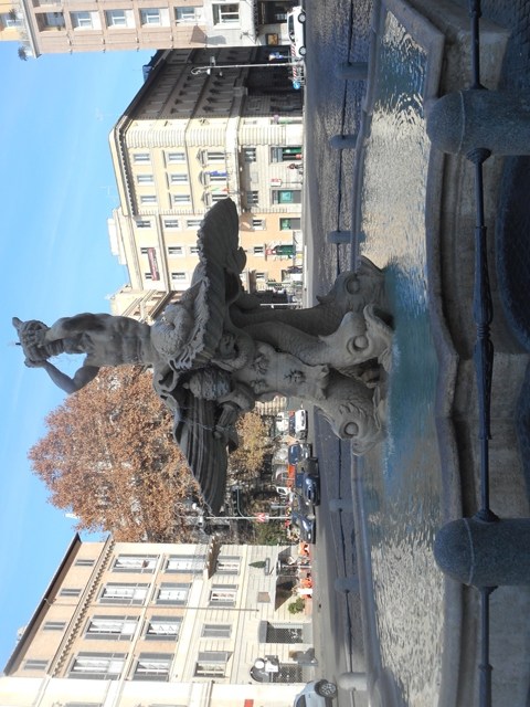 Berberini : fontaine du Triton