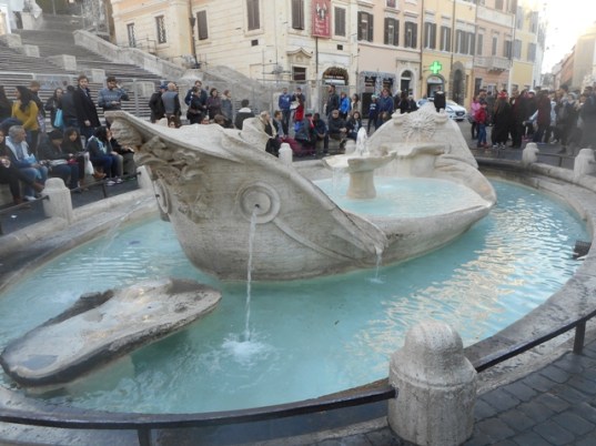 Piazza Spagna : Barrcaccia