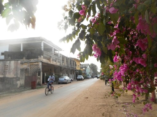 Ziguinchor : rue commerçante