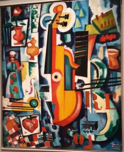 Trou de serrure l'accouchement de la guitare - Bon ménage - fraise d'avant garde (titre de l'auteur)