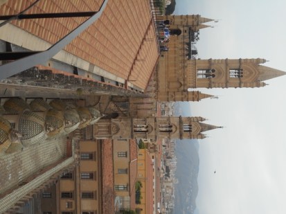 la Cathédrale de Palerme vue des toits