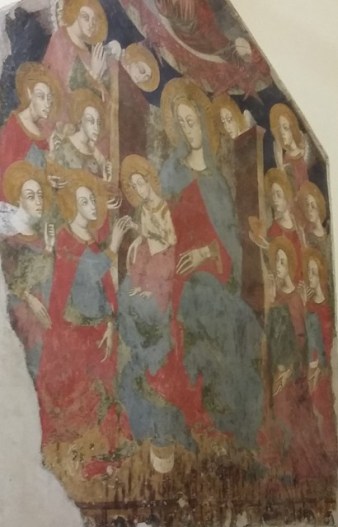 castelbuno chiesa madrice vecchia : fresques