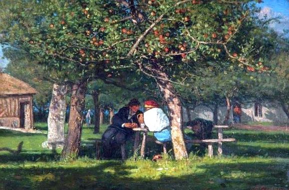 La ferme saint siméon par Dubourg (pas dans l'expos)