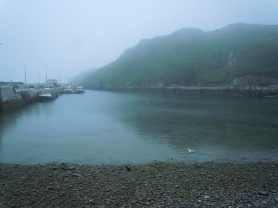 Cape  clear dans le brouillard