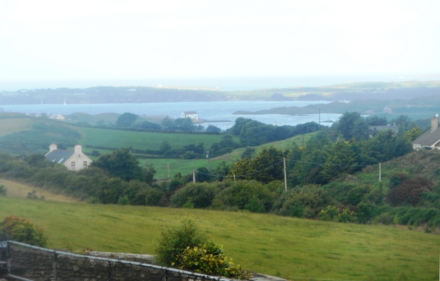 Baltimore vu de la terrasse du gîte