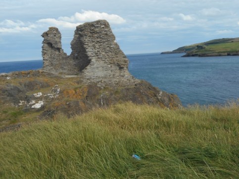 Wicklow ruines de la forteresse normande