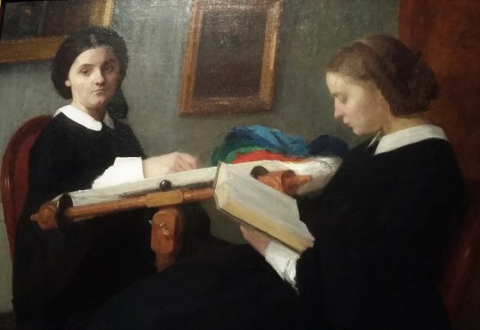 Quentin Latour : soeurs de l'artiste