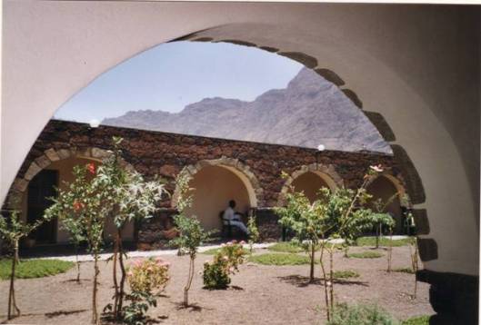 le patio de l'auberge de Patrick