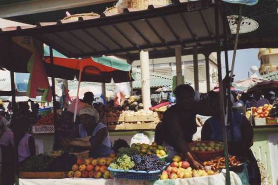 Le marché de Praia